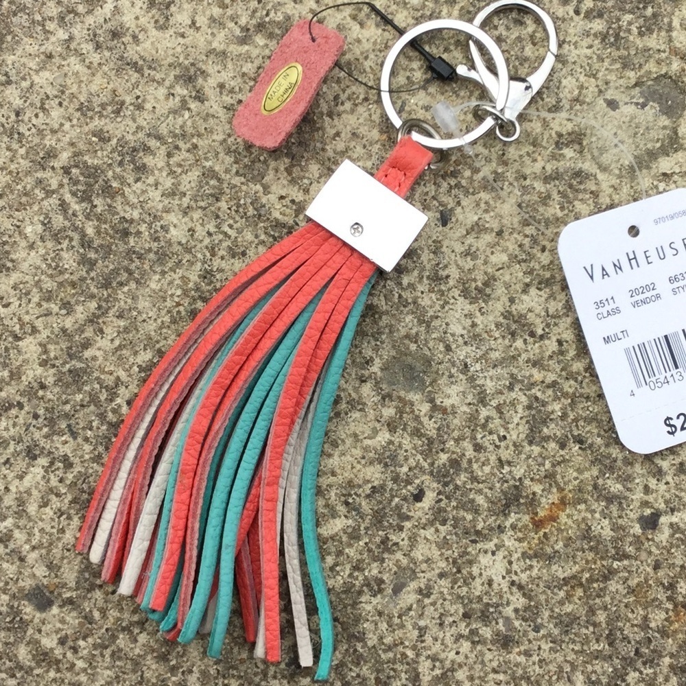 Van Heusen Multi Leather Key Bag Charm